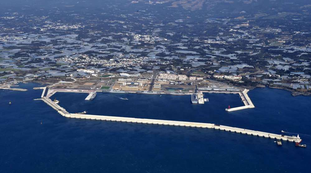 완공된 제주 해군기지