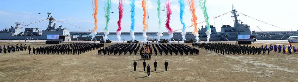 완공된 제주 해군기지