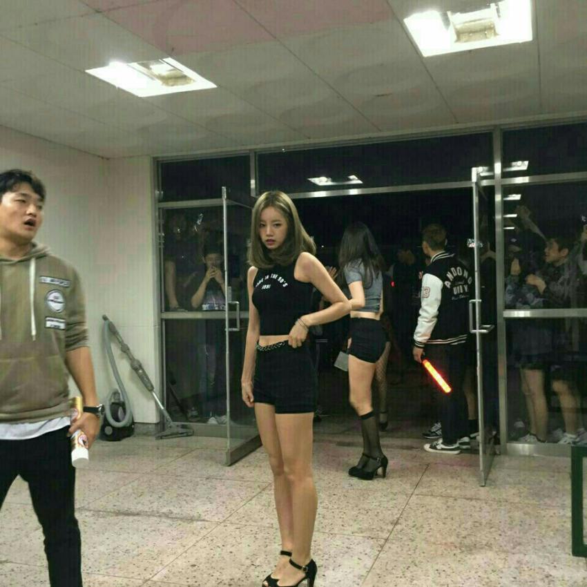 혜리 안동대 축제 비주얼
