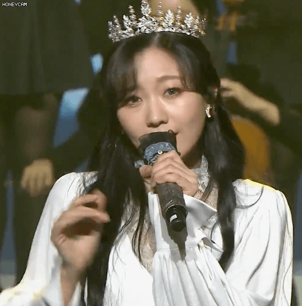 가요대축제 왕관 류수정