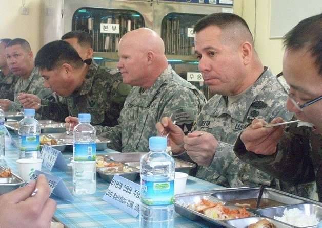중공군 식단