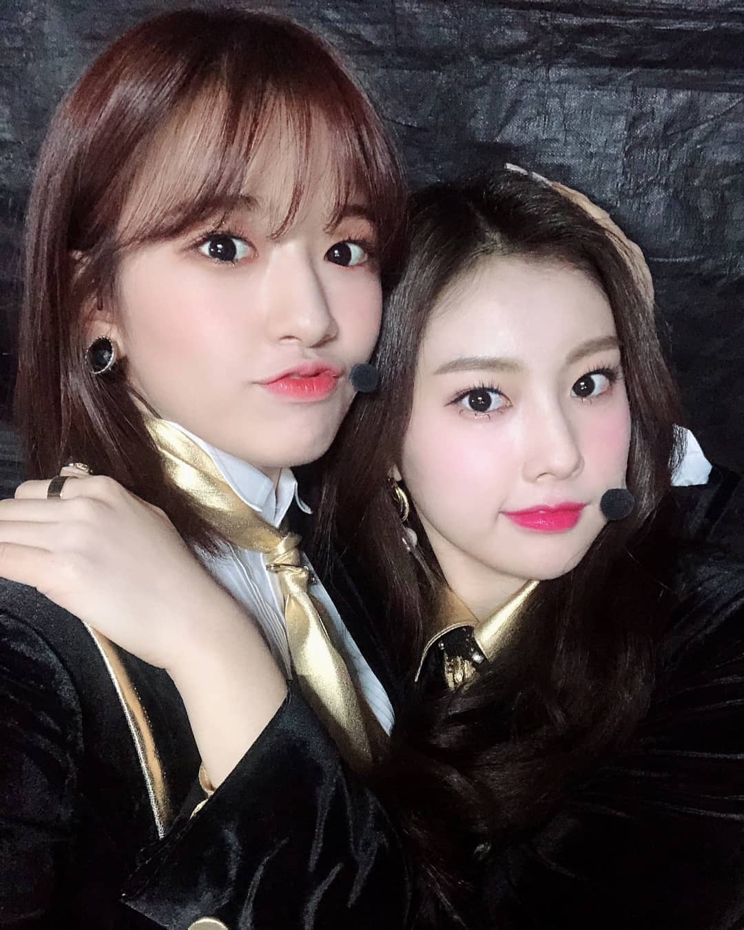 사이 좋은 안유진 강혜원 캐미