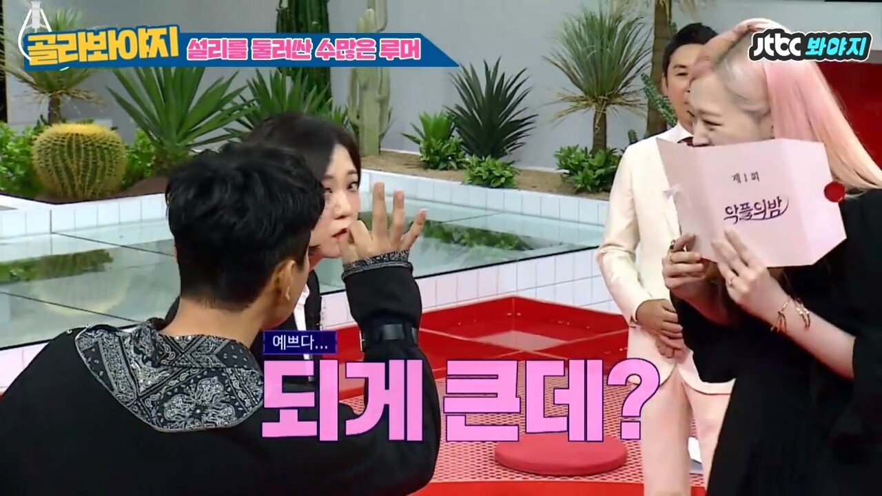 마약 의혹 해명하는 설리