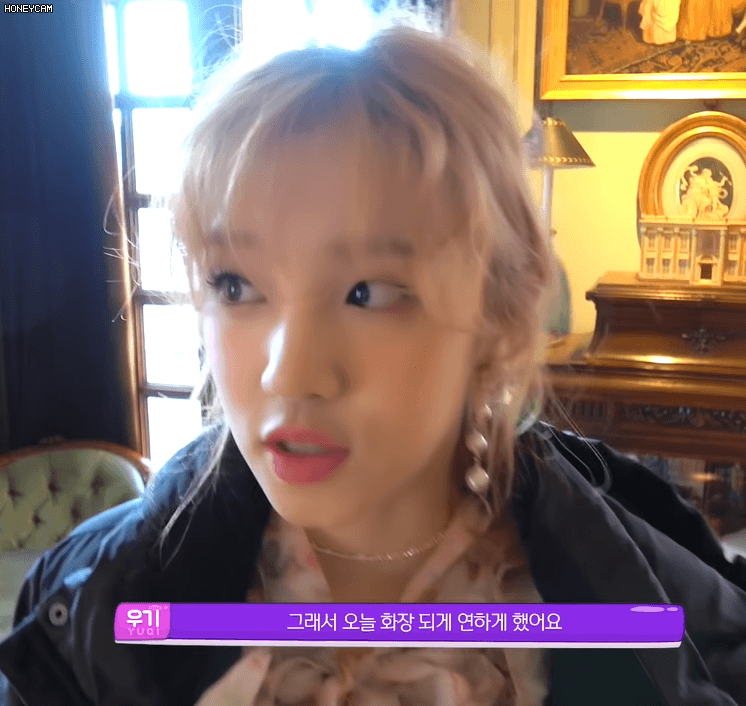 (여자)아이들 재킷 촬영 비하인드 미연 우기 슈화