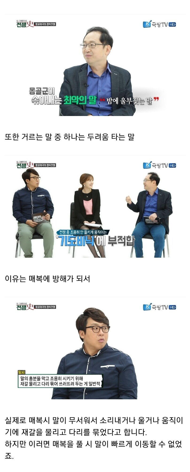 몽골 군마가 사기인 이유