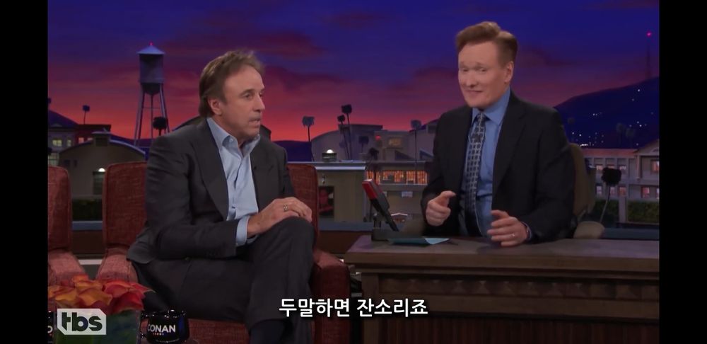미국 토크쇼의 가족팔이 개그