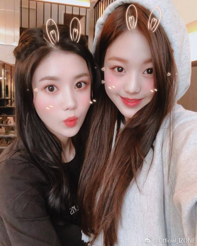 김민주 권은비 장원영 강혜원