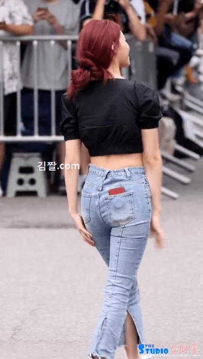 미주 출근길 청바지핏