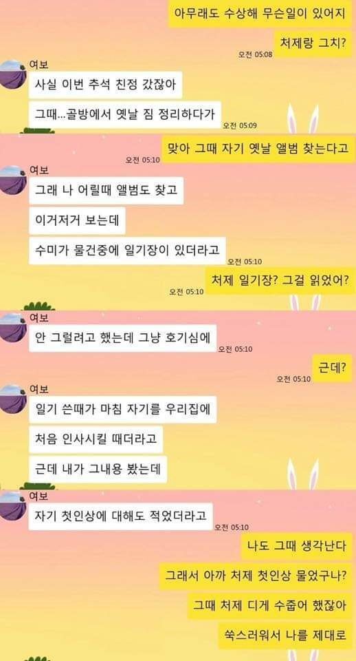 처제의 숨겨져 왔던 감정