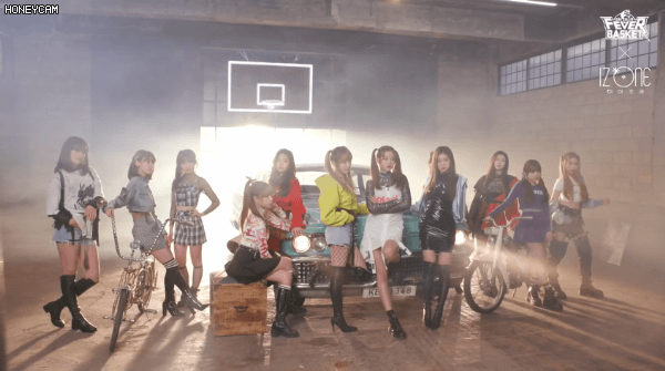 피버바스켓 메이킹 김민주, 강혜원, 장원영