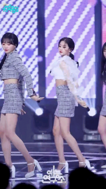 러블리즈 음악중심 직캠 정예인 움짤(데이터주의)