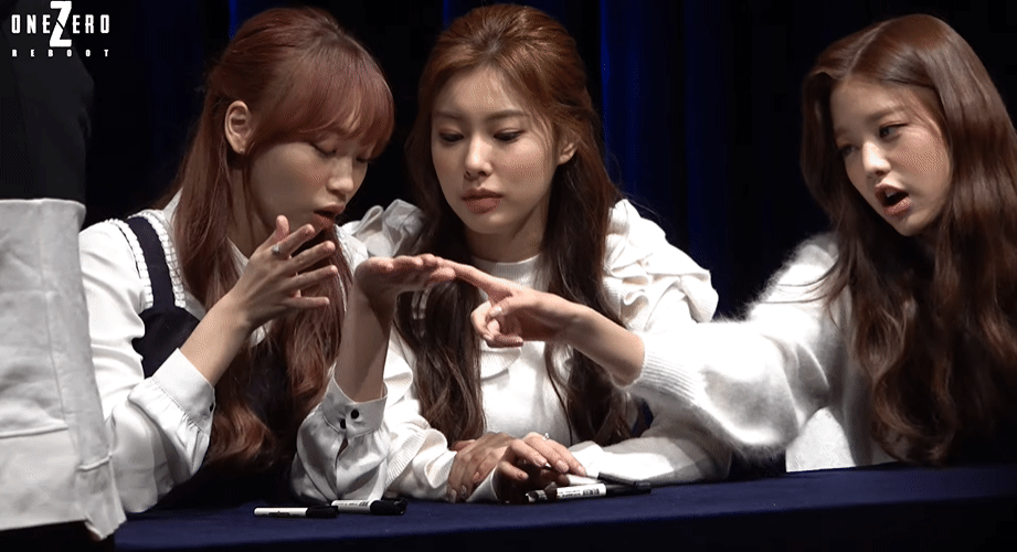 아이즈원/장원영의 팬사인회 귀여운 여러 입덕 모습들?!