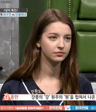 대한 외국인 안젤리나,모에카,김선신