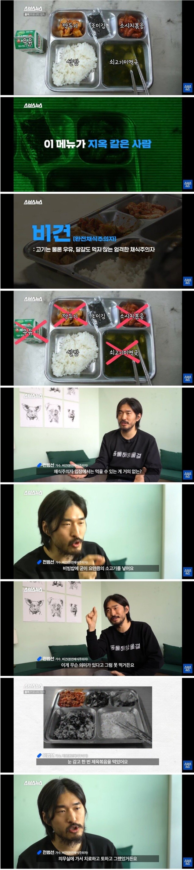 지옥 같은 메뉴
