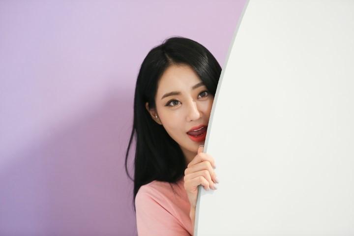 경리의 제인코트 광고 촬영장 비하인드!