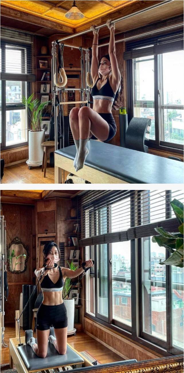 운동 빡세게 하는 여자 아이돌