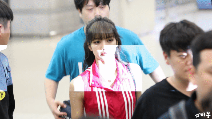 블랙핑크 리사 입국
