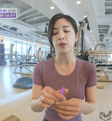 몸매 비결 리더 초롱이