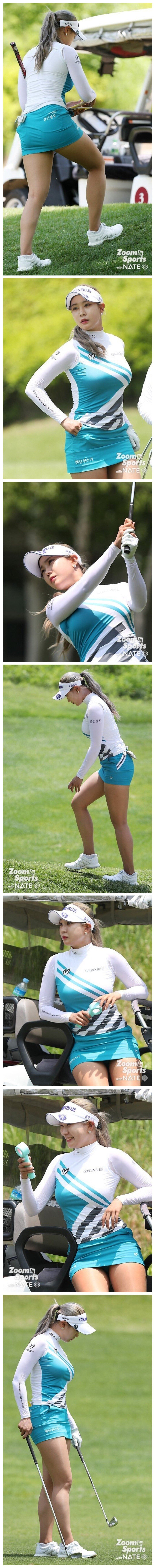 골프는 취미로 하신다는 유현주 프로