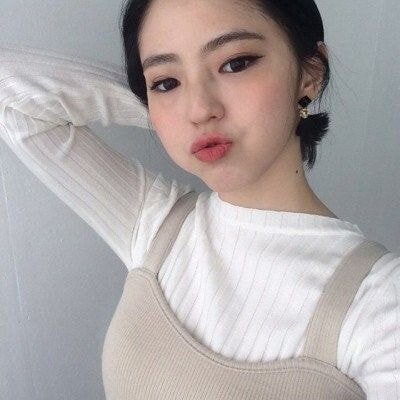모델 시절 한소희