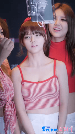 다시보게되는 AOA지민 슴터프