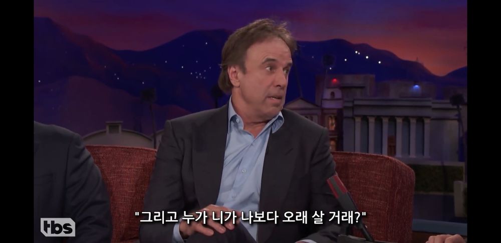미국 토크쇼의 가족팔이 개그
