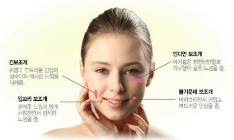 인디언 보조개 개굴갑