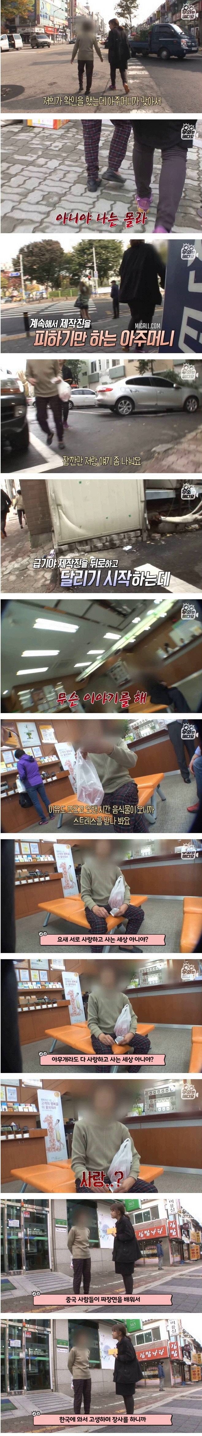 4년간 한 가게 앞에 놓인 700마리의 생닭