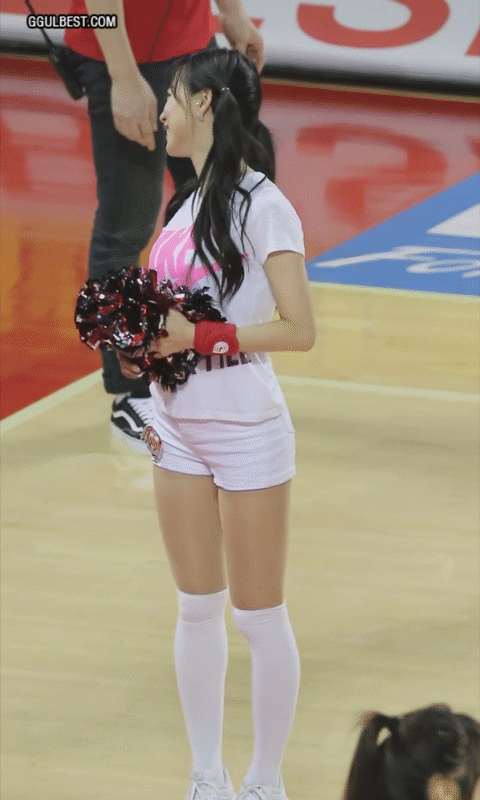 오버니삭스 양갈래 치어리더 김한나