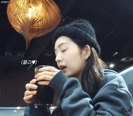 텐션 높은 아이린
