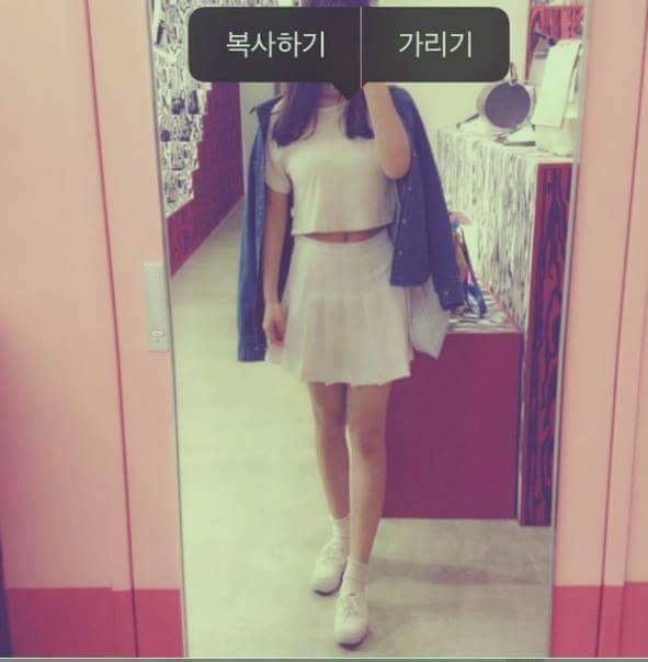 사진 설레는 테니스 스커트