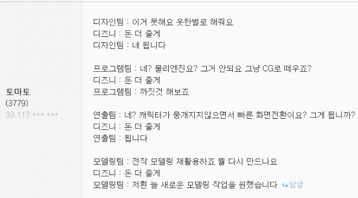 돈이고 인력이고 다 갈아 넣은 애니메이션