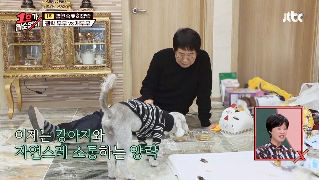 개라면 질색하던 최양락