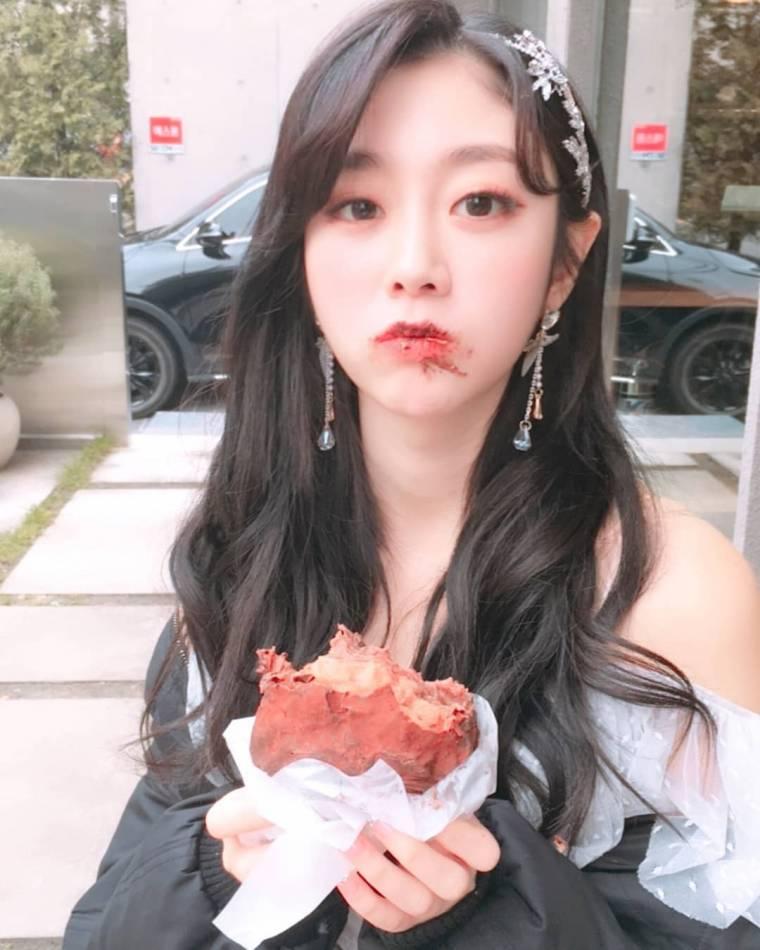 러블리즈 눈큰애