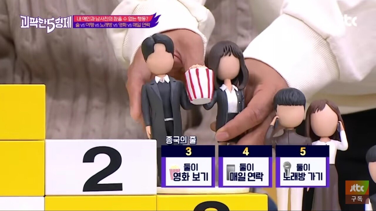 여자친구의 남사친 극혐