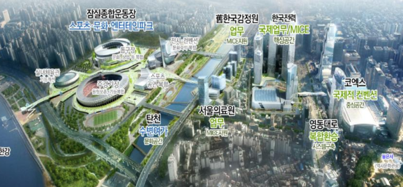 향후 서울의 중심이 될 지역