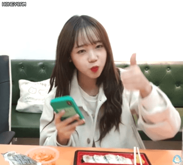 위키미키 유정 먹방