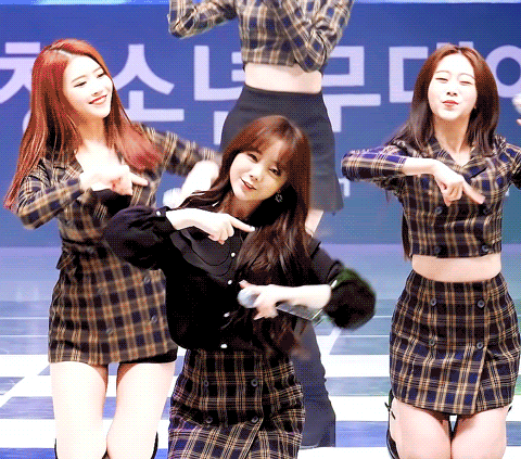 서로 공격하는 러블리즈 지수 미주