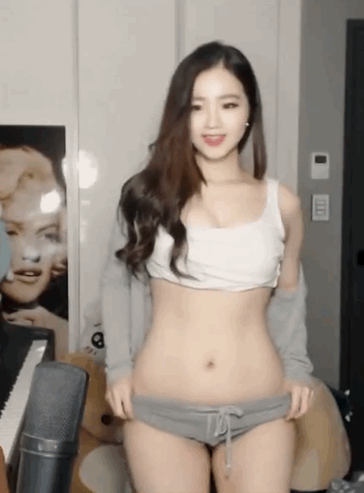 움짤 문고리 츠자 트월킹..