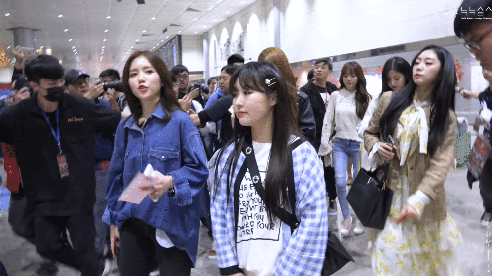 190330 러블리즈(Lovelyz) 입국 직캠(Fancam) @타이완타오위안국제공항(Taiwan Taoyuan Airport)