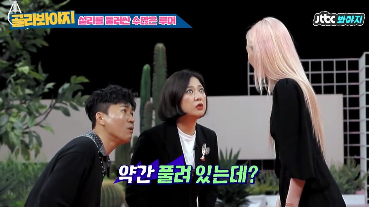 마약 의혹 해명하는 설리