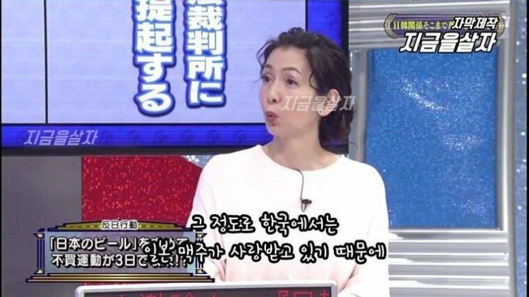 일본 방송에 나온 일본이 한국정권 날리는..