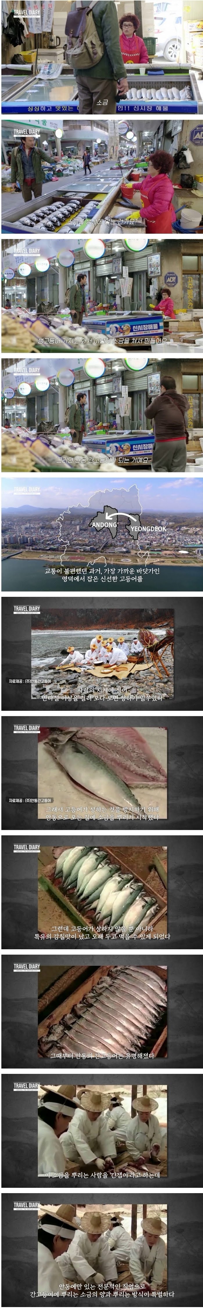 안동 문어와 고등어