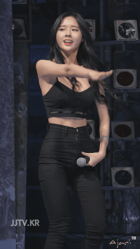 포켓걸스 하빈 끈나시 큰가슴