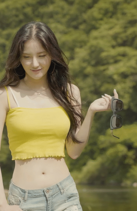 치어리더 김해리 맥심 촬영