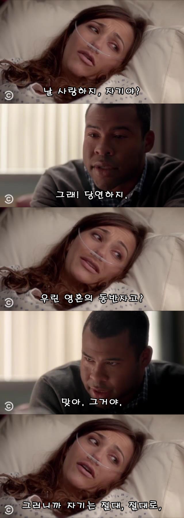 죽어가는 아내와의 약속