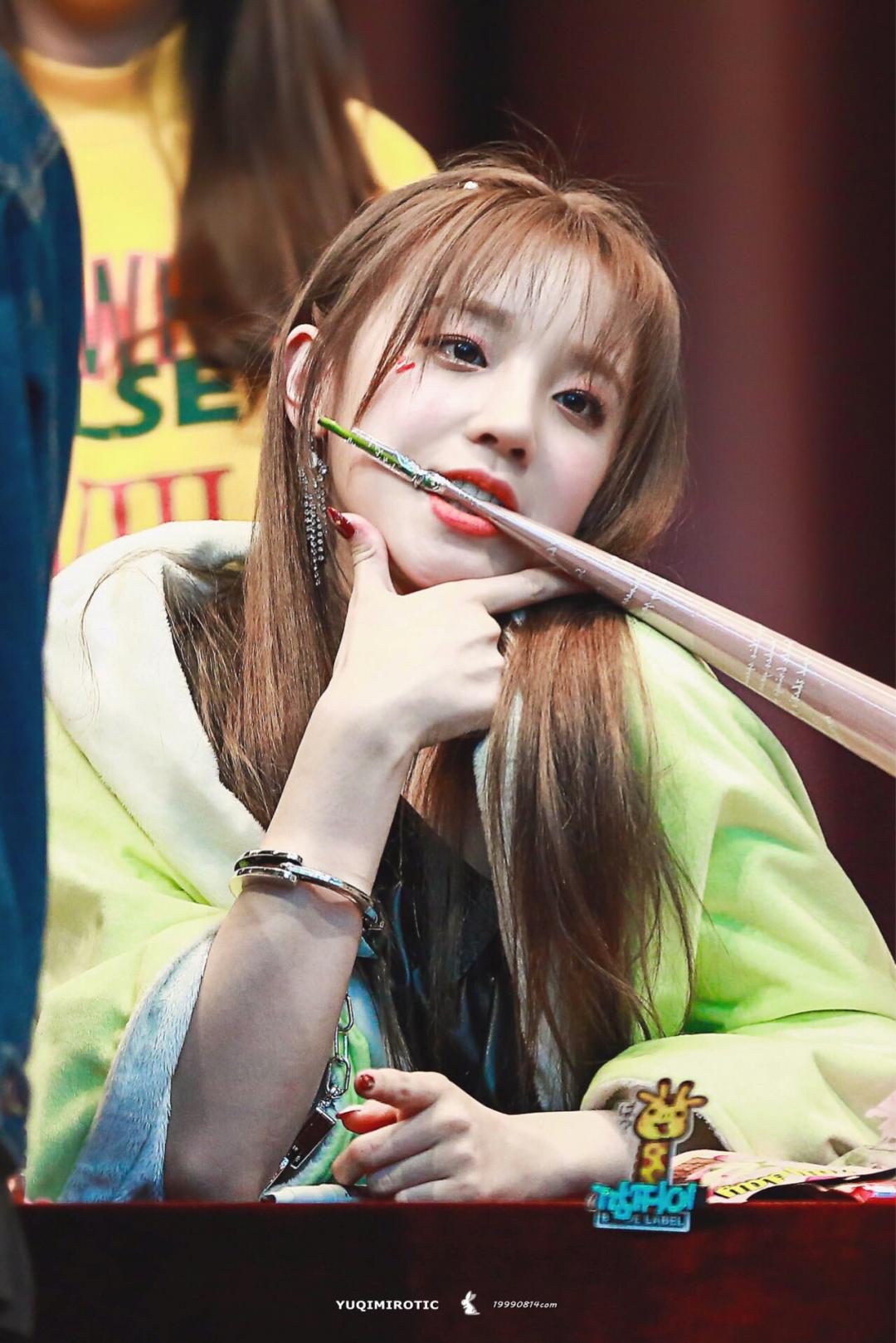 [입덕직캠] (여자)아이들 우기 ‘Senorita’ | @엠카_2019.3.7