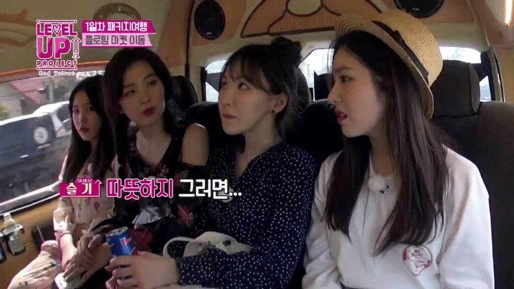 현실친구임을 증명하는 슬기와 웬디