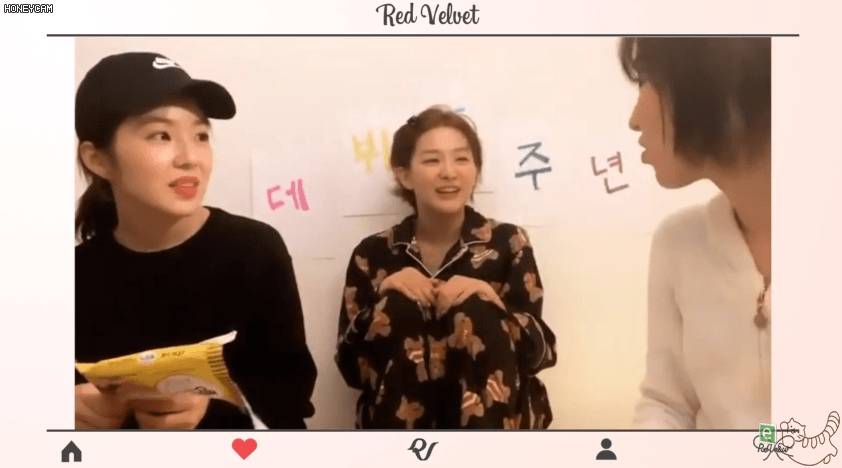 1년된 빵또아 먹방 아이린 슬기 웬디