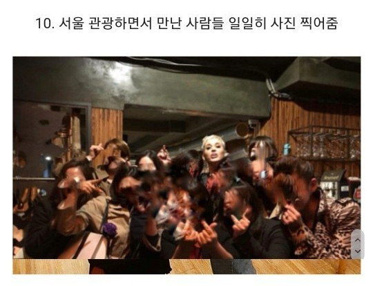 팬 서비스 역대 최고였다는 내한가수